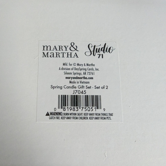 Spring Candle Gift Set - Picture 6 of 6